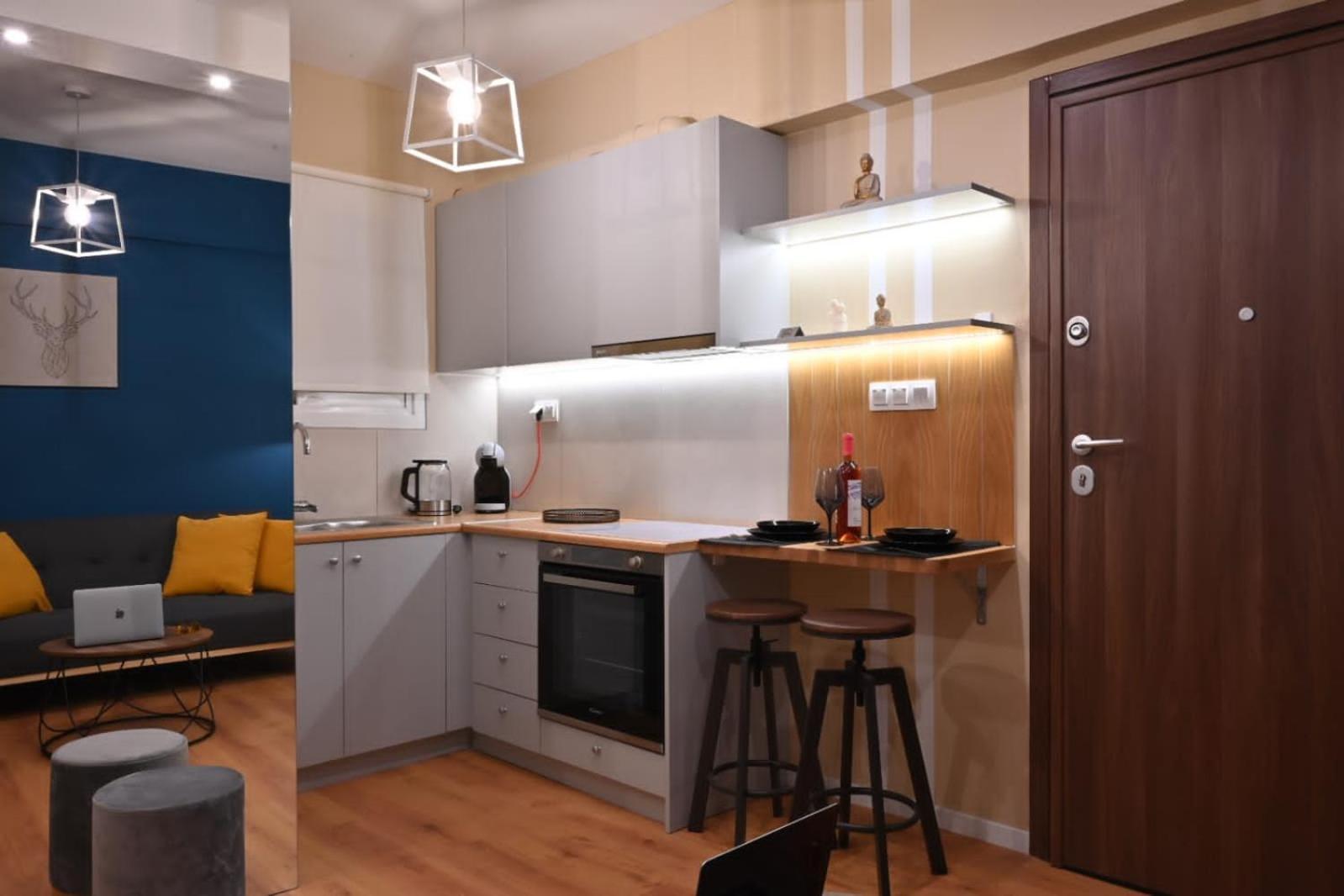 Modern Two Bedroom Apartment At Koukaki Athens Luaran gambar